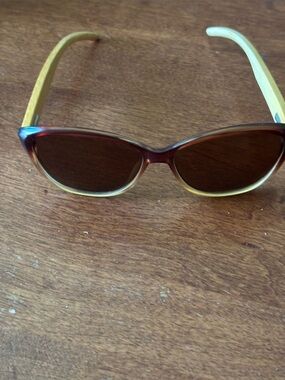 IOU Eyewear Sunglasses w Bamboo Temples